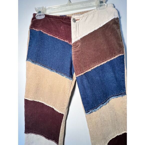 Y2K Corduroy patch pants | vintage | rare| size 3 - Picture 2 of 5